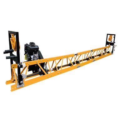 168 кг. Алюминиевая лазерная вибрирующая бетонная скребка для гладкого прокладки дорог