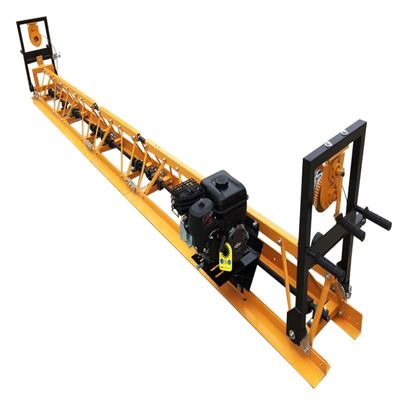 168 кг. Алюминиевая лазерная вибрирующая бетонная скребка для гладкого прокладки дорог