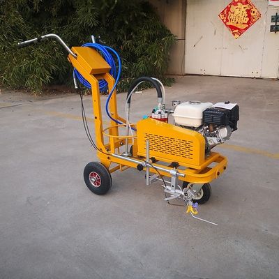 Машина для маркировки дорог с автоматическим ручным толчком и одним/двойным пистолетом