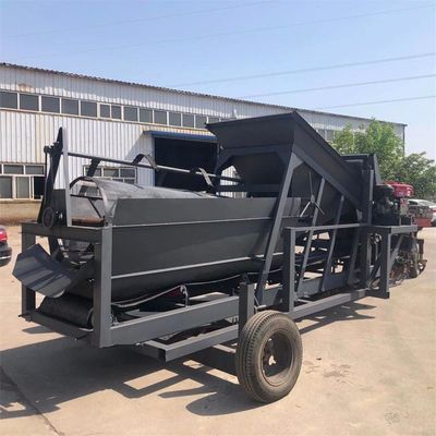 Мобильная 380V Скрининг-завод Внешнее питание барабанный экран вибрирующая песчаная скрининг-машина
