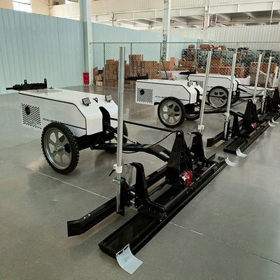 Автоматическое лазерное управление вибрационная напольная мостовая бетонная лазерная скребная выравнивающая машина